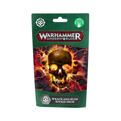 Image of Games Workshop Warhammer Underworlds Rivals Deck: Wrack and Ruin (2024 2nd Edition) Printed Cards for