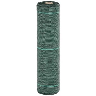 Image of vidaXL Weed Membrane Green 0.5x150 m PP