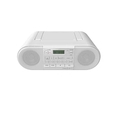 Image of Panasonic RX D552 Hifi Sound System with DAB,DAB+ &amp; FM, Portable speaker, CD player, playback USB, Bluetooth, 20W White