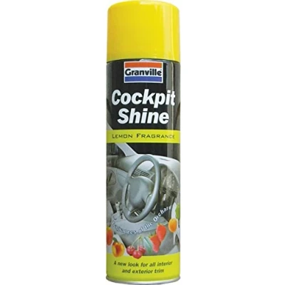 Image of 500ml Granville Cockpit Shine Lemon Fragrance