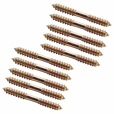Image of MSCHENZW M8 x 70 mm Double Sided to Furniture Fixing Dowel Screw Pack of 10