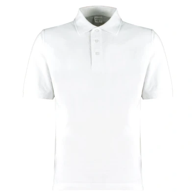 Image of Kustom Kit Men&#039;s Superwash Cotton Klassic Polo Shirt, White, 3XL
