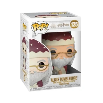 Image of Funko POP! Harry Potter: Holiday Albus Dumbledore 1 Collectable Vinyl Figure Gift Idea Official Merchandise Toys for Kids &amp; Adults Movies Fans Model Collectors and Display
