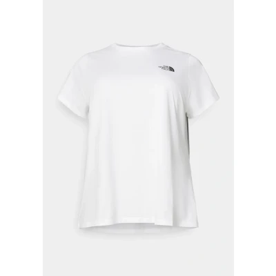 Image of The North Face Simple DOME TEE Basic Tshirt, Women&#039;s, Size: 20 22, White