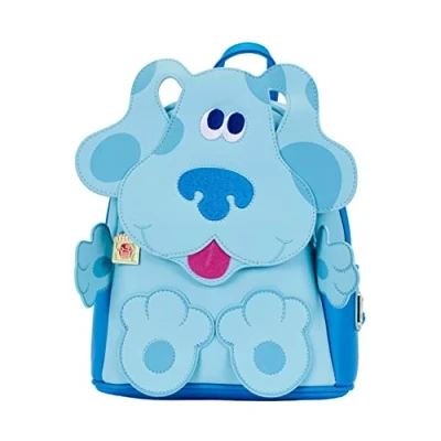 Image of Loungefly Blue&#039;s Clues Blue Cosplay Womens Double Strap Shoulder Bag Purse