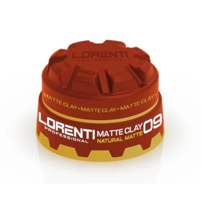 Image of Lorenti Tokyo &amp; Seoul Hair Styling Wax Matte Clay No Shine Strong Hold No: 09 Brown 150 ml