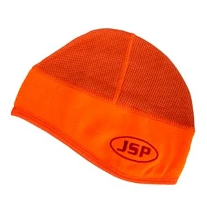 Image of JSP AHV004 401 600 Surefit Thermal Helmet Liner HiVis Orange Large/Extra Large