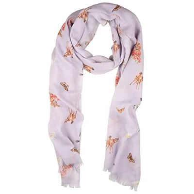 Image of Wrendale Designs Cow Flutterly Fabulous Everyday Scarf