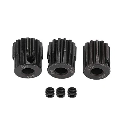 Image of Tbest Motor Pinion Gears, 32DP ￠5mm 13 15T 16 18T 19 21T Gears Combo Set for 1/8 RC Car(13T 14T 15T) Car Model Accessory Toy