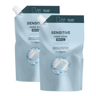 Image of by Amazon Sensitive Hand Soap Refill, 2 x 1000ml