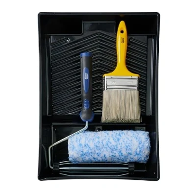 Image of Harris Trade Masonry Roller &amp; Brush Set