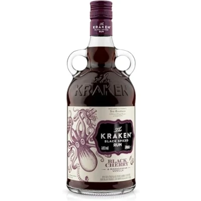 Image of Kraken Black Cherry and Madagascan Vanilla Spiced Rum 70cl