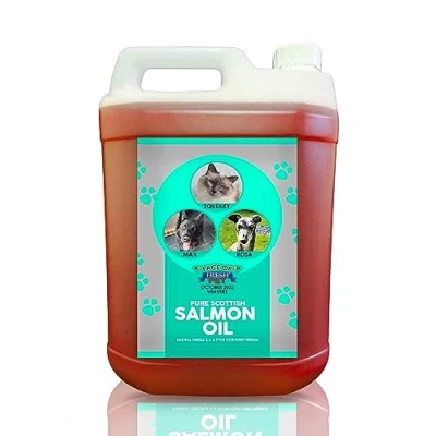 Image of Scottish Salmon Oil 100% Natural Omega 3 Supplement Fresh Pet (5L)