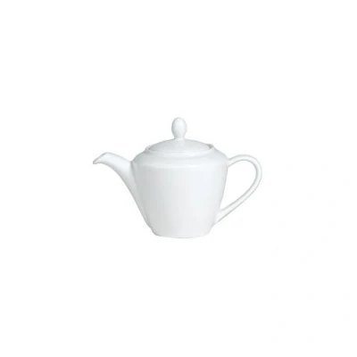Image of Steelite Simplicity White Teapots Harmony 597ml 597ml. White. Pack quantity: 6.