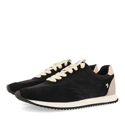 Image of Gioseppo Women&#039;s Pensacola Low Top Sneakers, Black, 2 UK