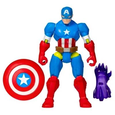 Image of AVENGERS MixMashers Marvel Captain America Mix And Match Action Figure &amp; Accessories