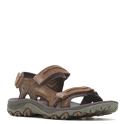 Image of Merrell mens Huntington, Earth Leather, 6.5 UK