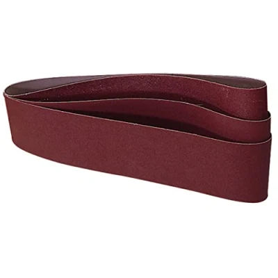 Image of Draper Abrasive Sanding Belts, 100 x 915mm, 60 Grit (Pack of 3)