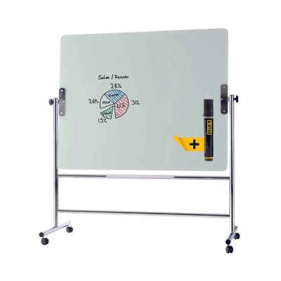 Image of Bi Office Glass Revolving Board 1500 x1200mm