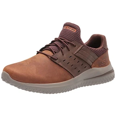 Image of Skechers Men&#039;s Delson 3.0 Ezra Sneaker, CDB, 10 UK