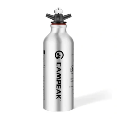 Image of CAMPEAK Portable liquid Fuel Bottle 0.5L for Outdoor Camping with Safety Valve