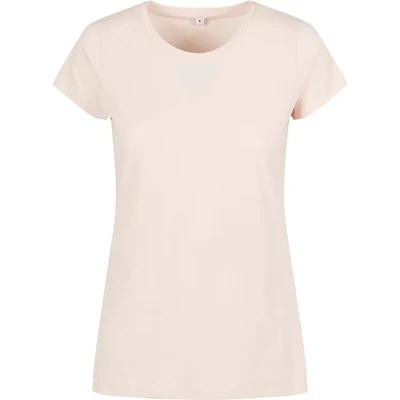 Image of Build Your Brand Women&#039;s Ladies Basic tee T Shirt, Pink, XXL