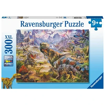 Image of Ravensburger 4005556132959 300 Piece XXL Puzzle Giant Dinosaurs Children&#039;s