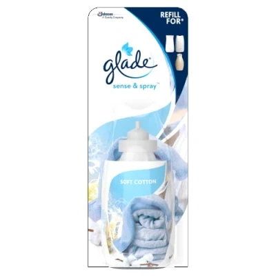 Image of glade Sense &amp; Spray Refill, 18 ml, Pack of 4