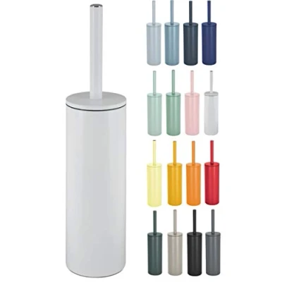 Image of Spirella Akira Toilet Brush with Hygienic Container Matt White