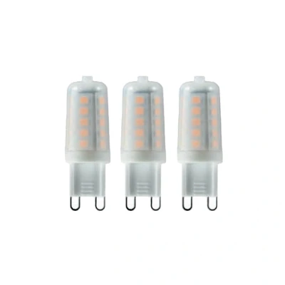 Image of Forum Dimmable G9 LED Frosted Lamp 3.5W 3000K Pack of 3