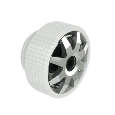 Image of Barrow G1/4 Manual Exhaust Valve Blank White/Silver