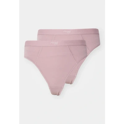 Image of Sloggi Womens EVER Ease String Thong Pink Polyamide Size Small