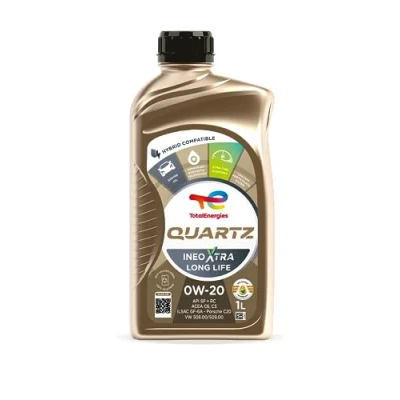 Image of TotalEnergies Quartz Ineo Xtra Long Life 0W20 Engine Oil Fully Synthetic 1L ACEA C6/C5, API SP, ILSAC GF 6A Eco Science Technology