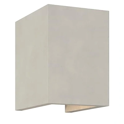 Image of Oslo LED Outdoor Wall Light Concrete IP65