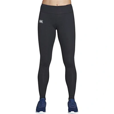 Image of Canterbury Women&#039;s Vapodri Full Length Tights Leggings, Jet Black, 6