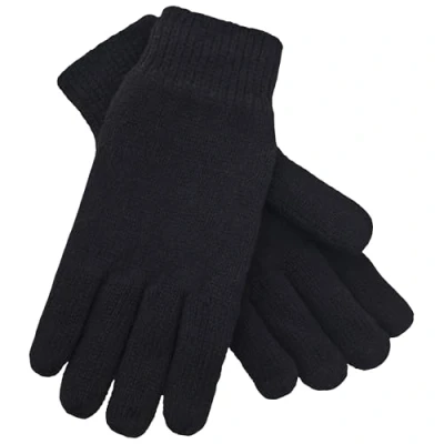 Image of Trespass bargot Knitted Gloves for Men black Size:L/XL