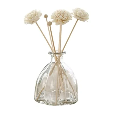 Image of LIBOOI Reed Diffuser Bottles, Glass Bottles Empty Decorative Vase Jars Oil Diffusers Container Fragrance Accessories for DIY Essential Gift