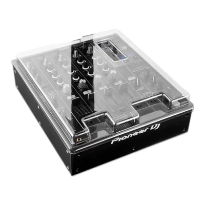 Image of Decksaver Cover for Pioneer DJ DJM 750 MK2 Super Durable Polycarbonate Protective lid in Smoked Clear Colour, Made The UK DJs&#039; Choice Unbeatable Protection