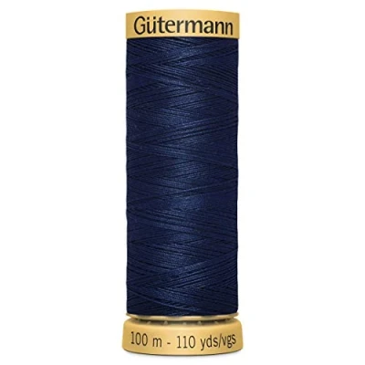 Image of Gütermann GNE50 5322 Sewing Thread Cotton Blue 100m