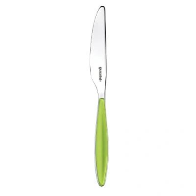 Image of Guzzini Knife, Stainless Steel, Apple Green, 17 cm