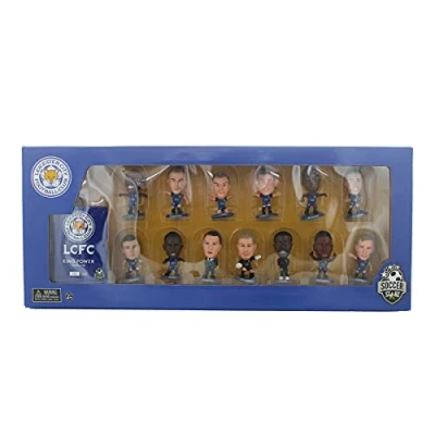 Image of SoccerStarz Leicester Team Pack 13 figure (Classic Kit 2020/21 Season) /Figures