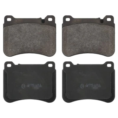 Image of 0044205120, 004420512041, A0044205120, A004420512041 Brake pad set BLUE PRINT ADU174222 Front Axle prepared for wear indicator