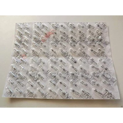 Image of 100 SMALL 5mm CLEAR FRUIT MACHINE BULBS**