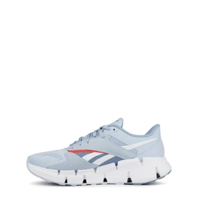 Image of Reebok Women&#039;s Zig DYNAMICA 5 Sneaker, PALBLU/VINBLU/DYNRED, 8 UK
