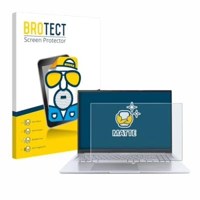 Image of brotect Screen Protector Anti Glare compatible with ASUS Vivobook 16 M1605 Matte, Fingerprint Protection Film