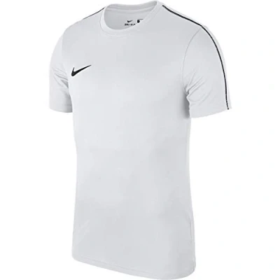 Image of Nike Men Dry Park 18 Short Sleeve Top White/Black/Black, 2X Large