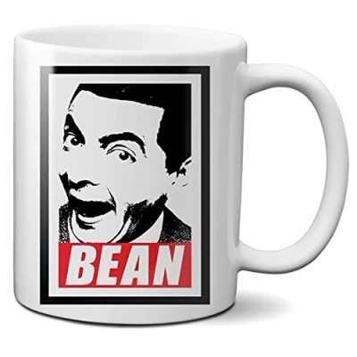 Image of Mugtime (TM) Inspired by Mr Bean Official Funny Tea Coffee Mug Cup Ceramic 330ml 11oz