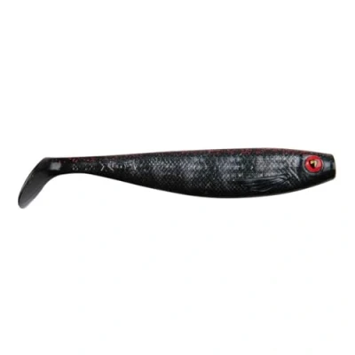 Image of Fox Rage Pro Shad Natural Classic UV Rubber Bait, 18 cm, Nightmare