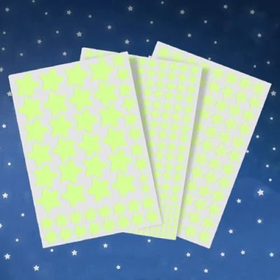 Image of Glow in The Dark Stars,452 PCS Luminous Stars Wall Stickers Starry Sky Shining Decoration for Room Bedroom Light Up Your Ceiling and Living