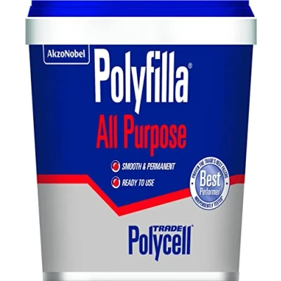 Image of Polycell Trade All Purpose Filler 1KG, White